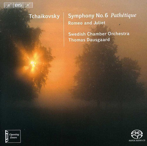 the album cover for K Riisager - Sym No 6 in B minor / Pathetique Op 74