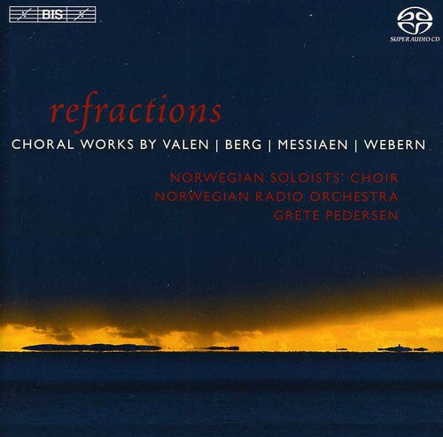 the album cover for Norwegian Soloists' Choir - Refractions: Choral Works