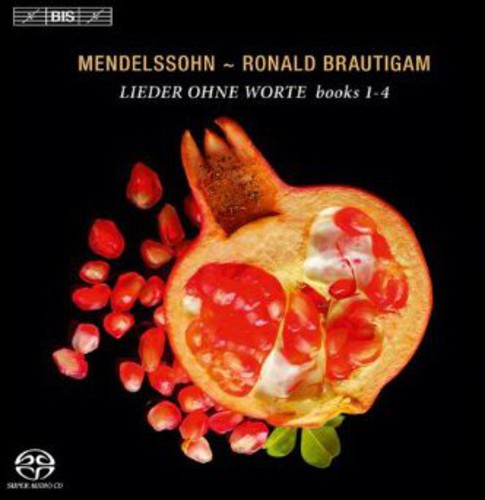 the album cover for Ronald Brautigam - Lieder Ohne Worte (I)