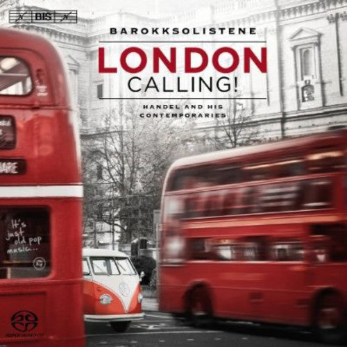 the album cover for Barokksolistene - London Calling
