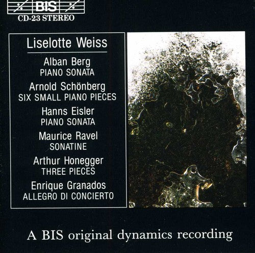 the album cover for Liselotte Weiss - Piano Works