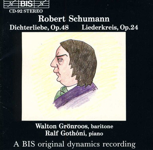 the album cover for Ralf Gothóni - Dichterliebe Op 48 / Liederkreis Op 24