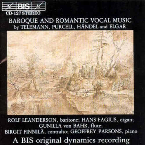 the album cover for Purcell / Telemann / Handel / Parsons / Bahr - If Music Be the Food of Love