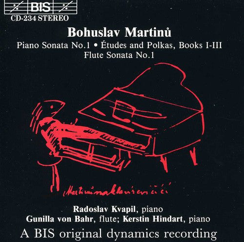 the album cover for Radoslav Kvapil - Piano Sonata 1
