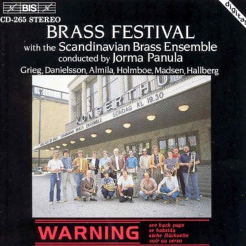 the album cover for Jorma Panula - Concerto for Brass