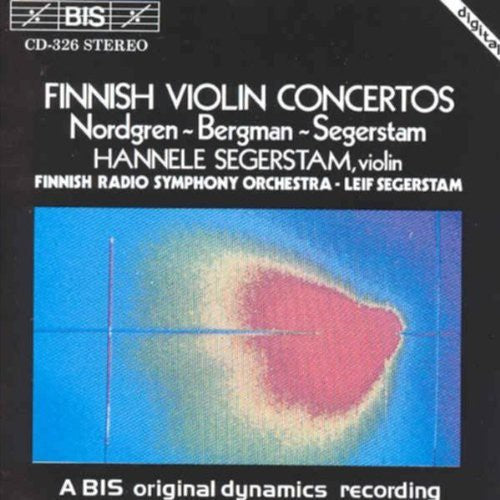 the album cover for Hannele Segerstam - Finnish Violin Concertos