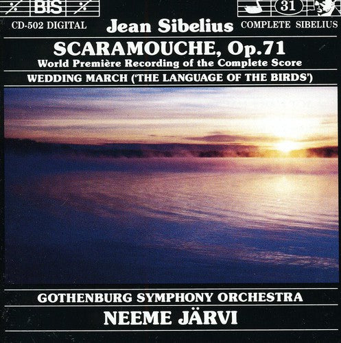 the album cover for Neeme Järvi - Scaramouche