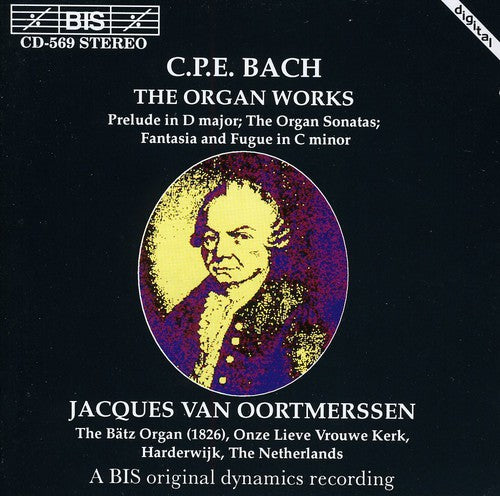 the album cover for Jacques Van Oortmerssen - Organ Works