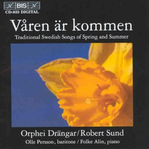 the album cover for Gunnar Backman - Swedish Songs of Spring