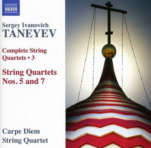 the album cover for Carpe Diem String Quartet - Complete String Quartets 3: Nos 5 & 7