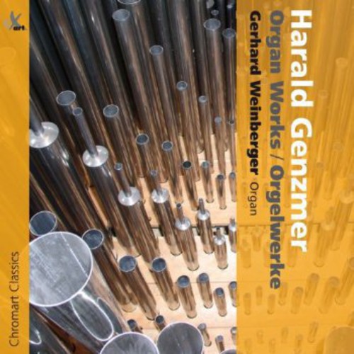 the album cover for Gerhard Weinberger - Organ Works