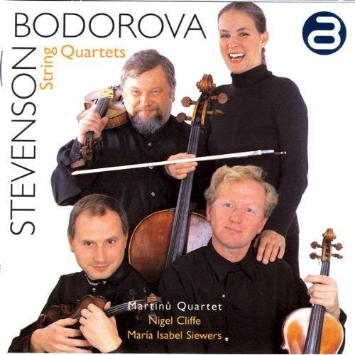 the album cover for Martinu Quartet - String Quartets