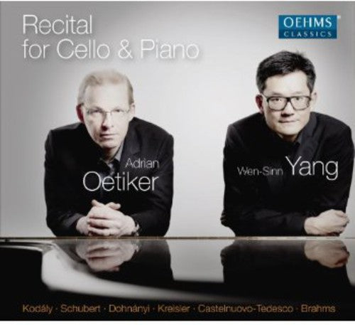 the album cover for CELLO TWENTIETH CENTURY - Recital for Cello & Piano
