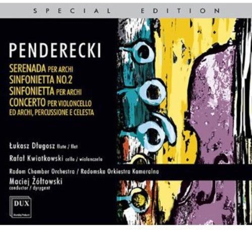 the album cover for Penderecki / Dlugosz / Radom Chamber Orchestra - Works for String Orchestra