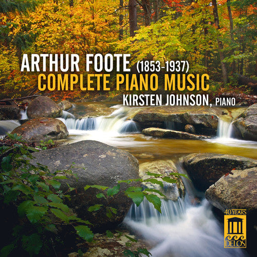 the album cover for Kirsten Johnson - Complete Piano Music