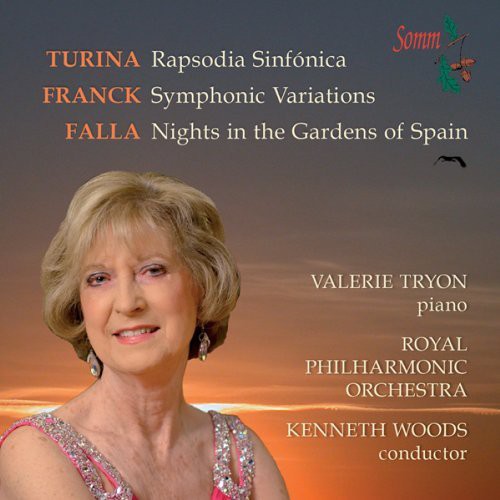 the album cover for Valerie Tryon - Rapsodia Sinfonica