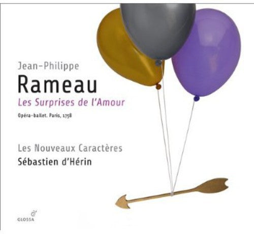 the album cover for Rameau - Les Surprises de Lamour