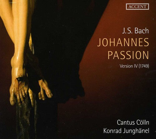 the album cover for Konrad Junghanel - Johannes Passion Version IV 1749