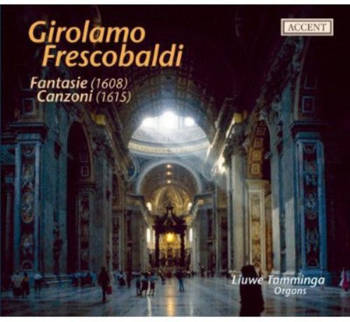 the album cover for Tamminga - Fantasie 1608 Canzoni 1615