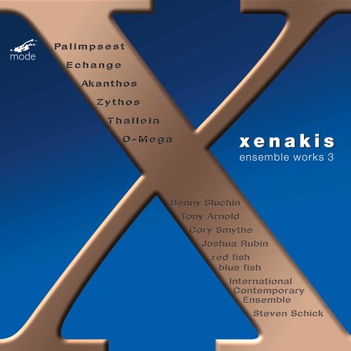the album cover for Steven Schick - Ensemble Music 3