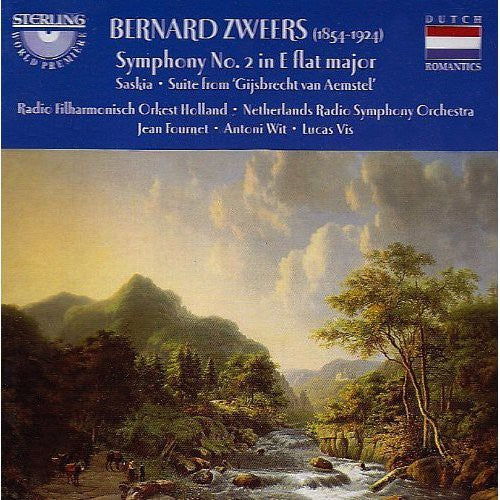 the album cover for Zweers / Fournet / Vis / Wit / Netherlands Rso - Concert Overture / Symphony 2