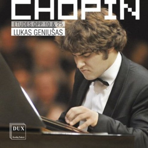 the album cover for Chopin / Lukas Geniusas - Chopin: Etudes