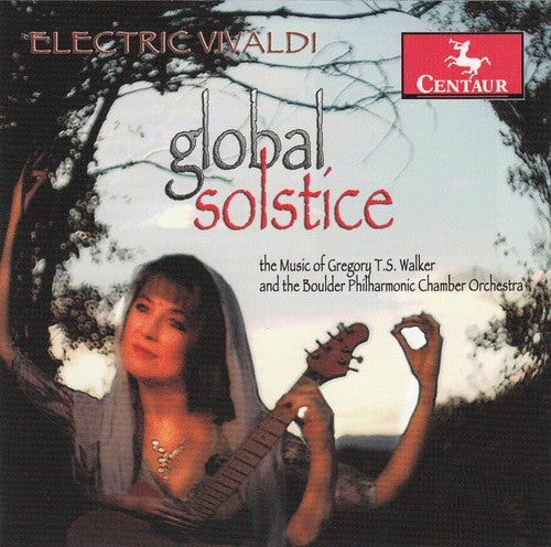 the album cover for Gregory Walker - Electric Vivaldi: Global Solstice