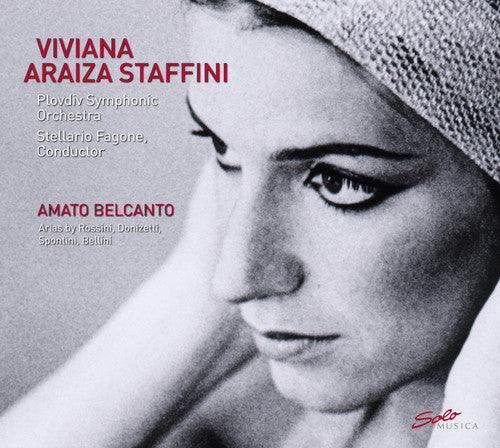 the album cover for Viviana Araiza Staffini - Amato Belcanto