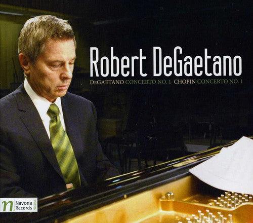 the album cover for Robert Degaetano - Concerto No 1