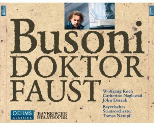 the album cover for Tomáš Netopil - Doktor Faust