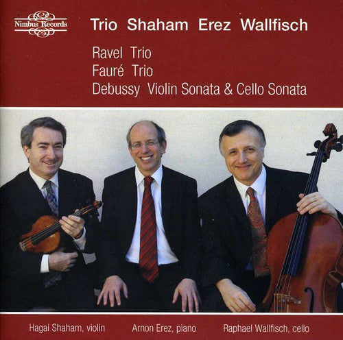 the album cover for Ravel / Shaham / Erez / Wallfisch - French Piano Trios