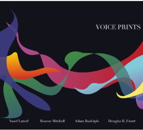 the album cover for Roscoe Mitchell -Yusef Lateef-Adam Rudolph-Douglas - Voice Prints