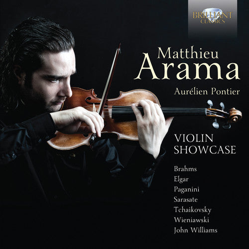 the album cover for Matthieu Arama - Violin Showcase