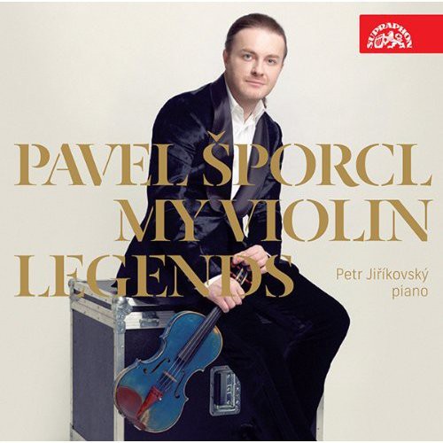 the album cover for Pavel Šporcl - My Violin Legends