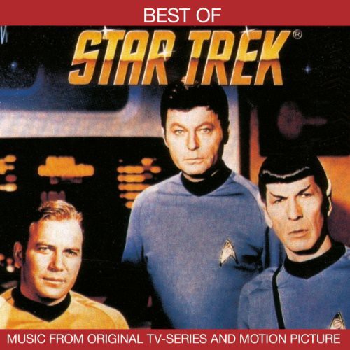 the album cover for Star Trek - Best of Star Trek