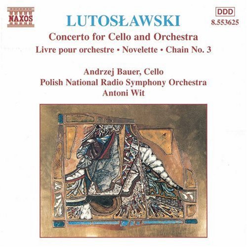 the album cover for Antoni Wit - Concerto for Cello & Orchestra / Novelette