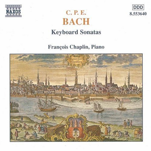 the album cover for Francois Chaplin - Six Keyboard Sonatas