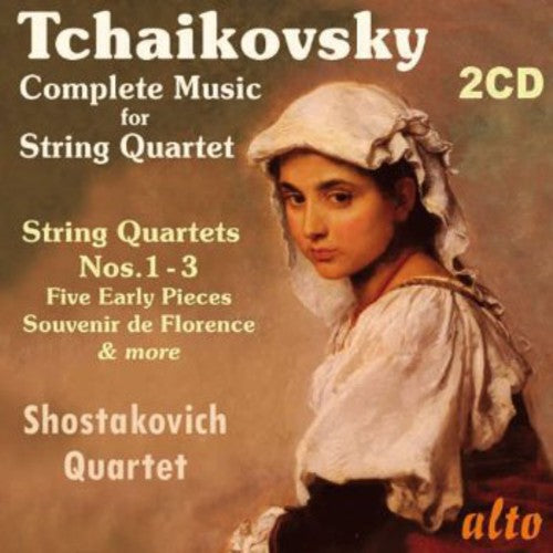the album cover for Shostakovich Quartet - Complete Music for String Quartet