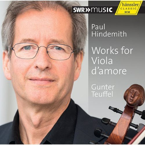 the album cover for Gunter Teuffel - Works for Viola D'amore