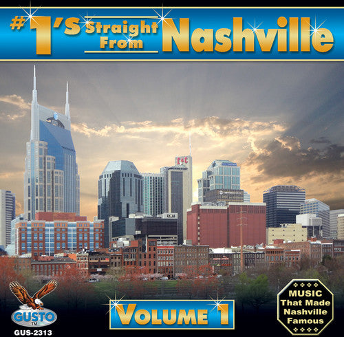 the album cover for #1s From Nashville - #1's Straight From Nashville, Vol. 1