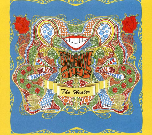 the album cover for The Brimstone Days - Healer