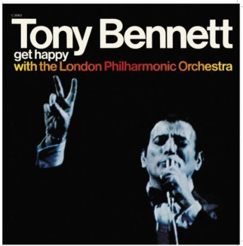 the album cover for Tony Bennett - Get Happy