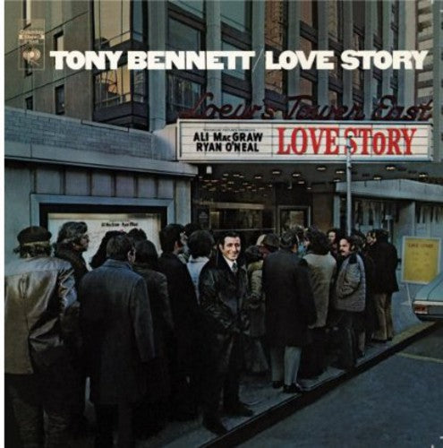 the album cover for Tony Bennett - Love Story