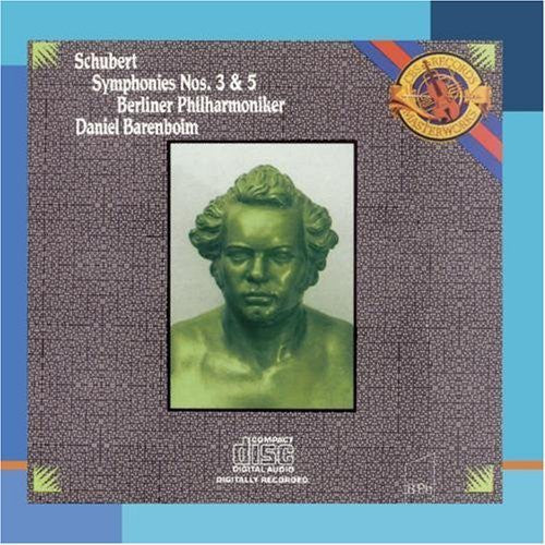 the album cover for Berlin Philharmonic Orchestra - Symphonies 3 & 5