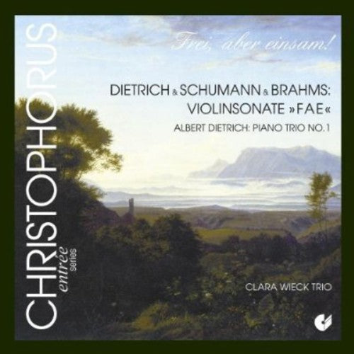 the album cover for Clara Wieck - Piano Trio No 1 / Sonatas