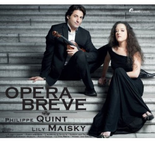 the album cover for Philippe Quint - Opera Breve