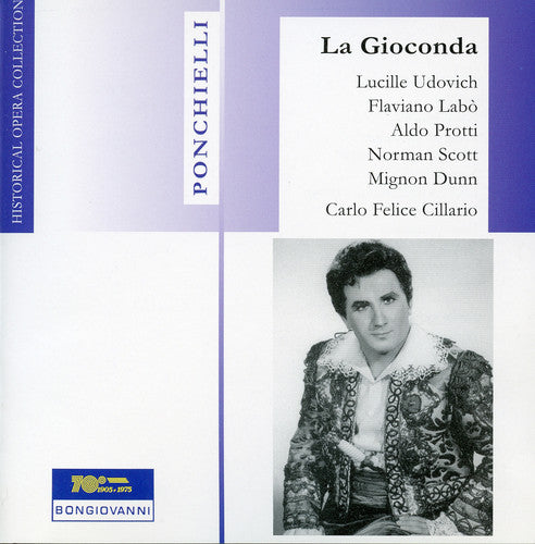 the album cover for Ponchielli / Udovich / Labo / Protti / Cillario - La Gioconda