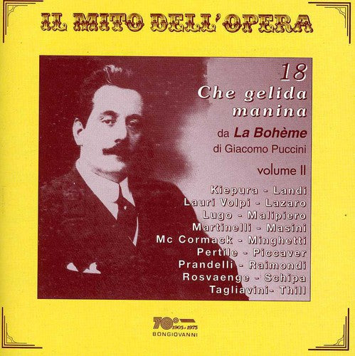 the album cover for Che Gelida Manina Ii / Various - Che Gelida Manina II / Various