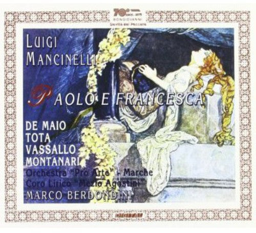 the album cover for Marco Berdondini - Paolo E Francesca