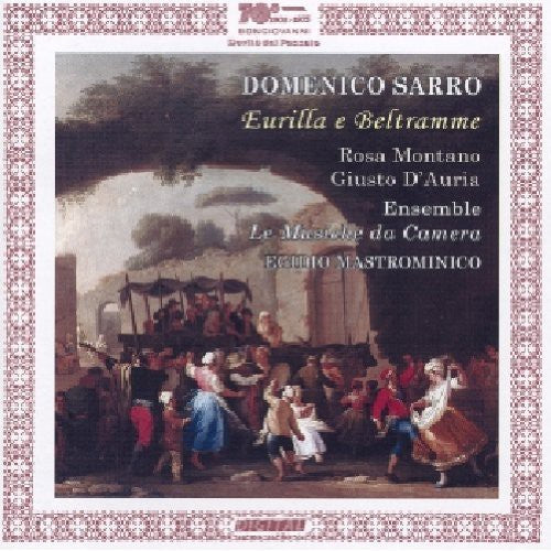 the album cover for Egidio Mastrominico - Eurilla E Beltramme